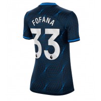 Chelsea Wesley Fofana #33 Vonkajší Ženy futbalový dres 2023-24 Krátky Rukáv